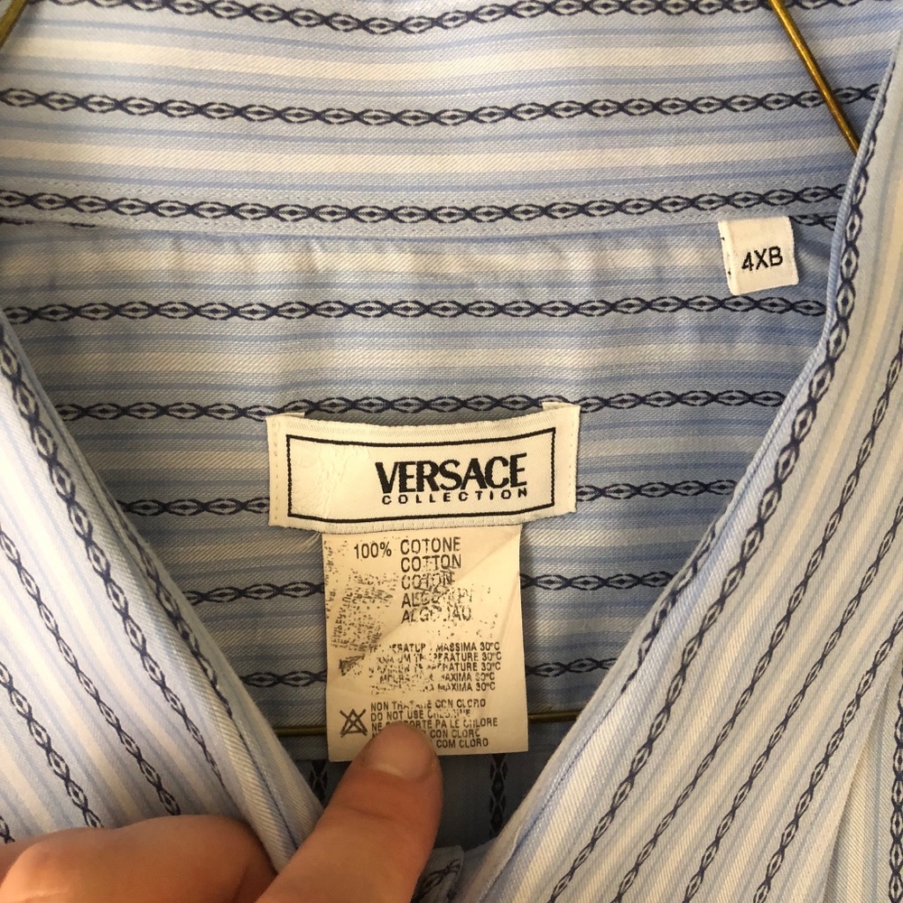 Versace Collection 4XL shirt